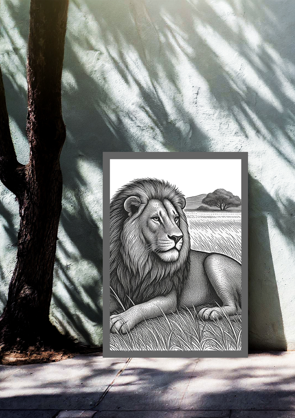 The King of the Savannah