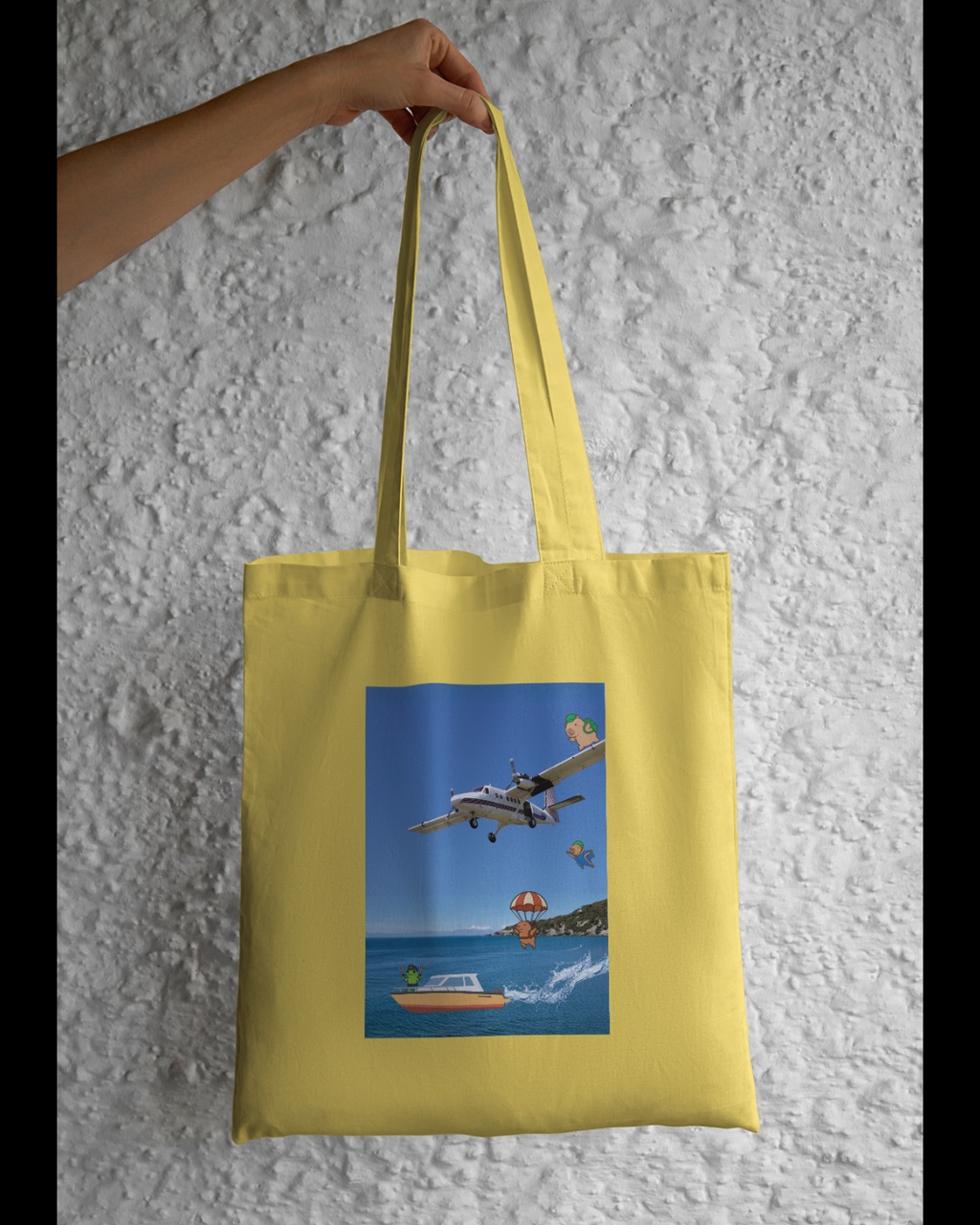 Sky diving