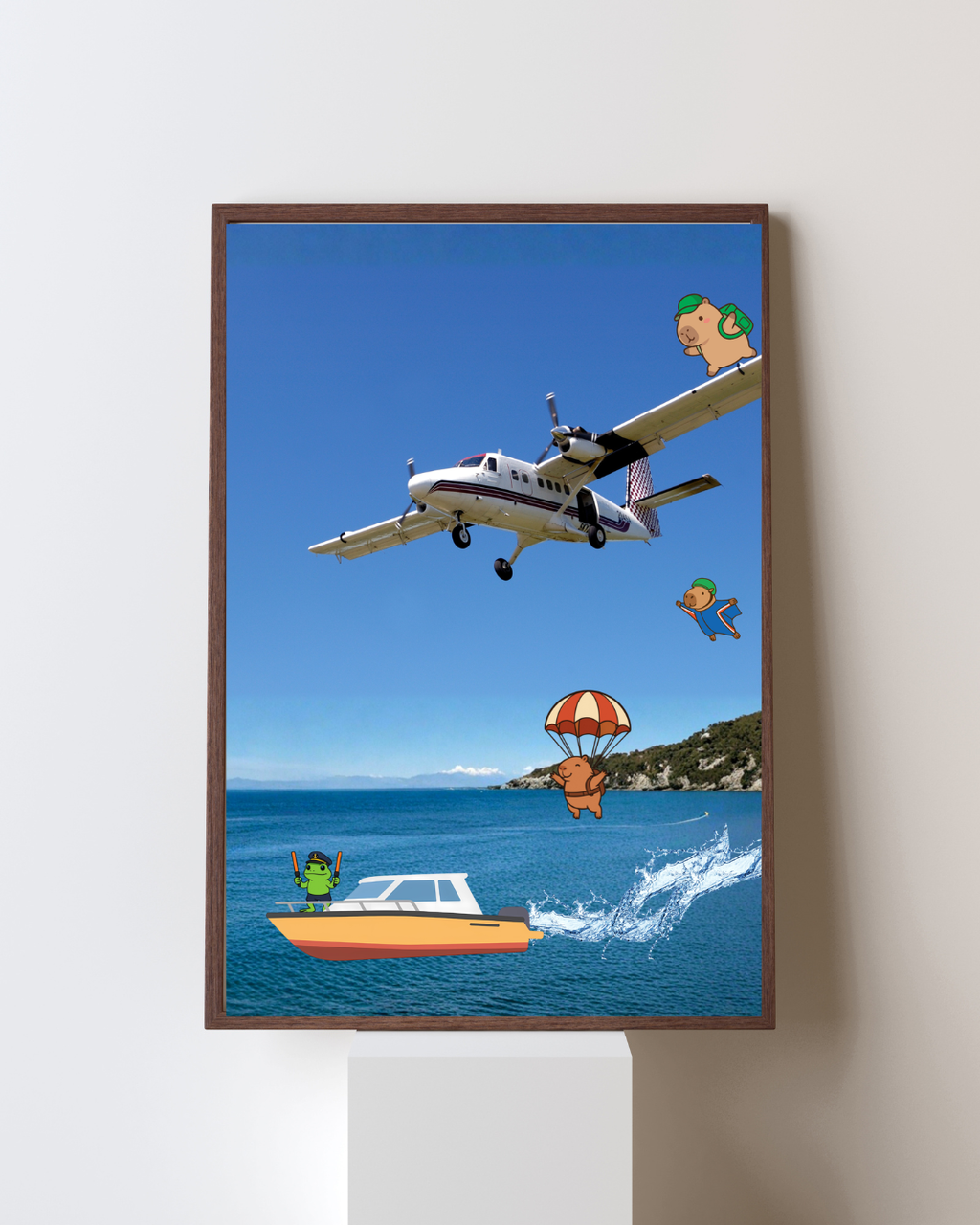 Sky diving