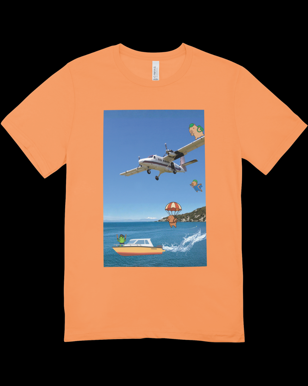 Sky diving