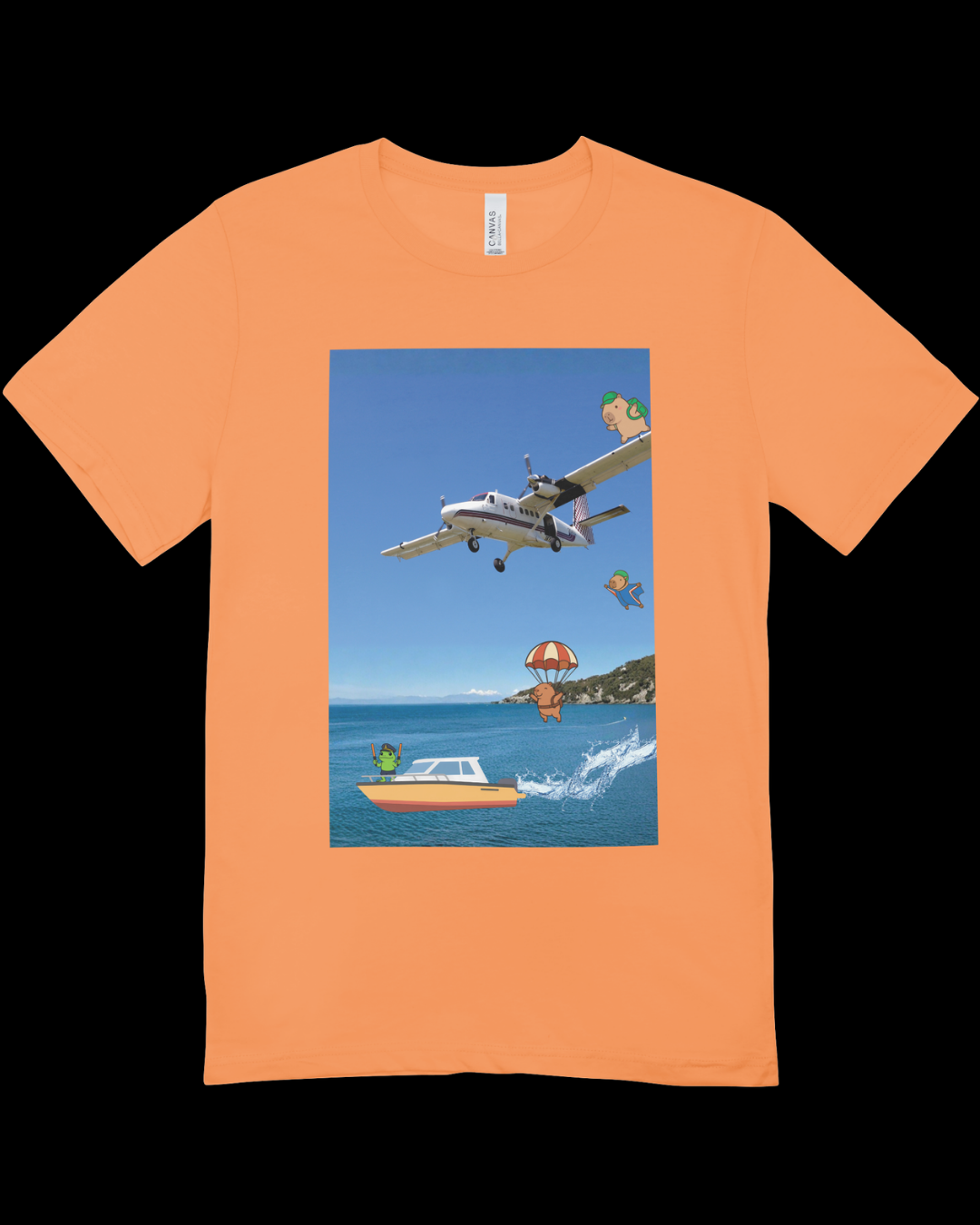 Sky diving