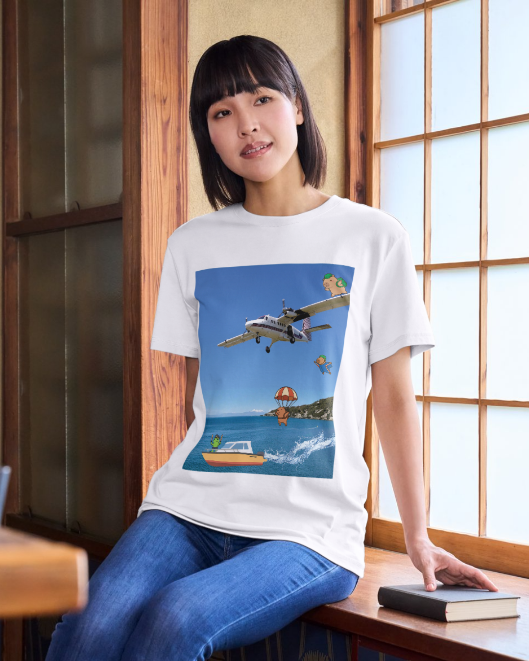 Sky diving